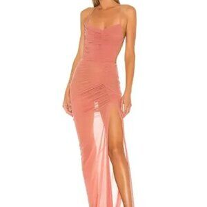 Michael Costello Follie MAUVE PINK NWT med